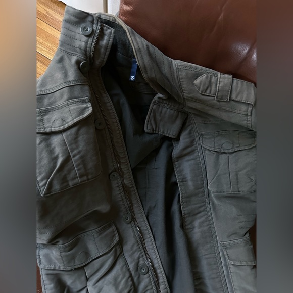 H&M jacket / army jacket (green) - Picture 10 of 12